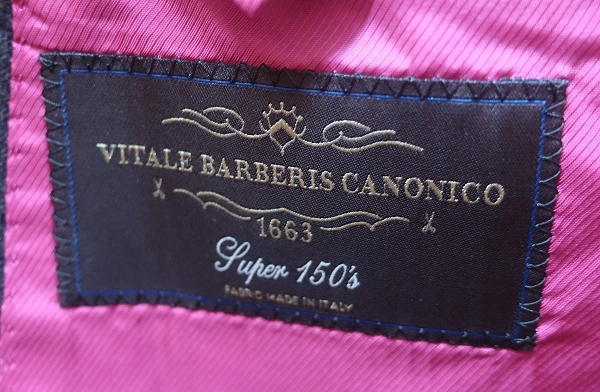 4-3719/トゥモローランド vitale barberis canonico ダブルテーラードジャケット TOMORROWLAND