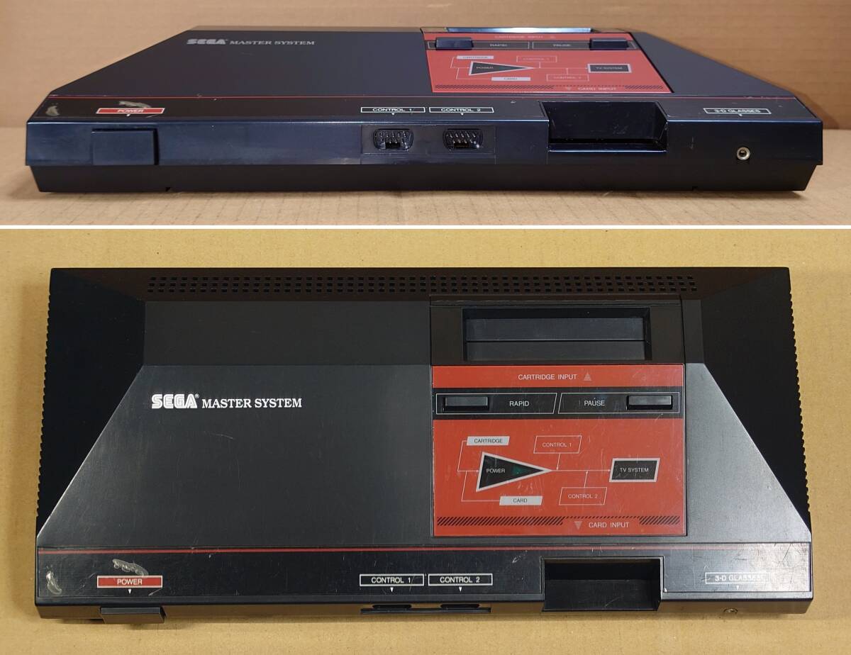 動作品 セガ マスターシステム 本体 (MK-2000)、電源 動作品 セガ マスターシステム 本体 (MK-2000)、電源