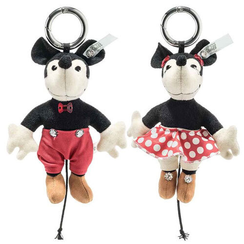 最も優遇の ☆海外より! 新品 Steiff/Disney/Swarovski #355653 キーリング シュタイフ社