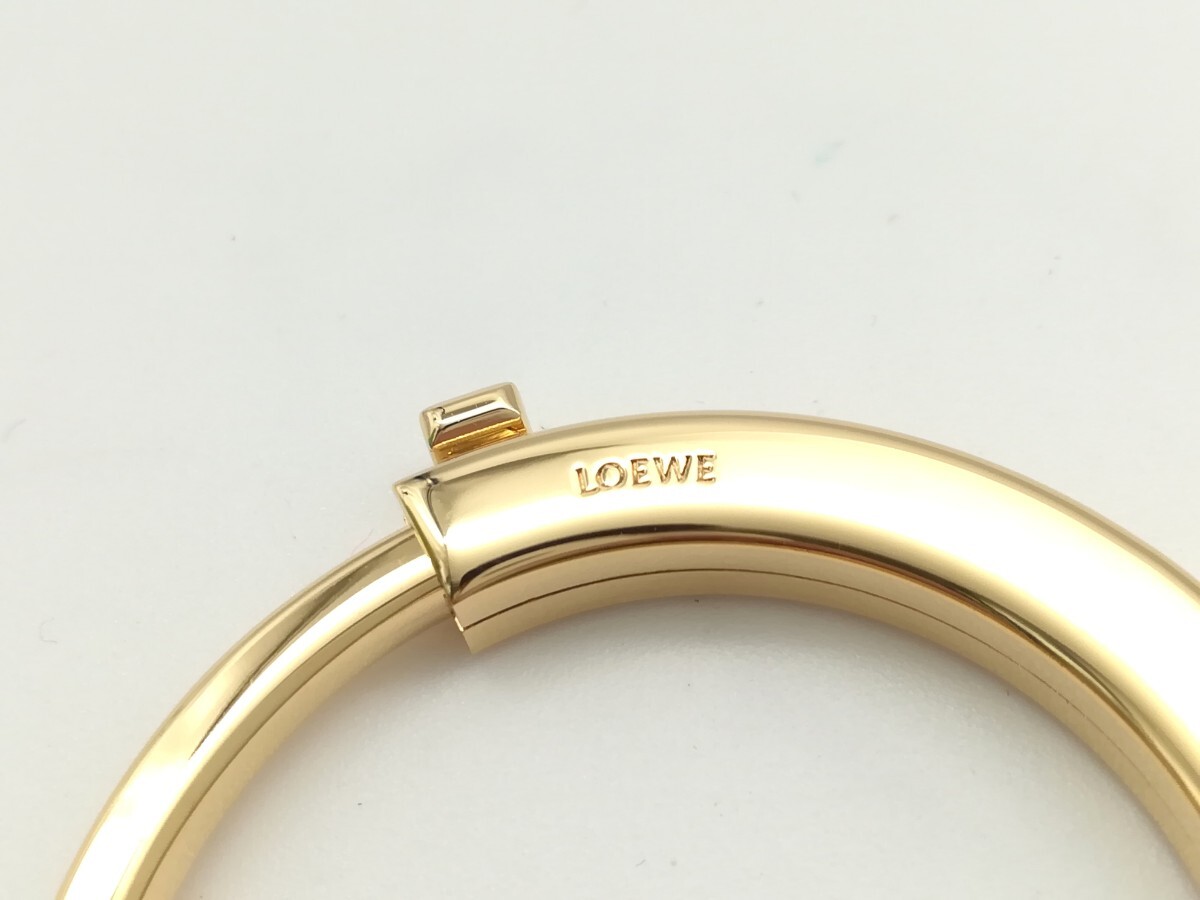 美品 LOEWE ロエベ キーリング 2個セット ストラップリング 美品 LOEWE ロエベ キーリング 2個セット ストラップリング