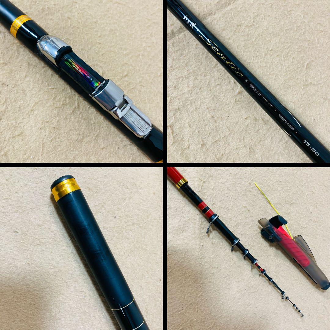 ガマカツ sentio 15-50 1.5号 5.0m がま磯 センティオ ガマカツ sentio 15-50 1.5号 5.0m がま磯 センティオ