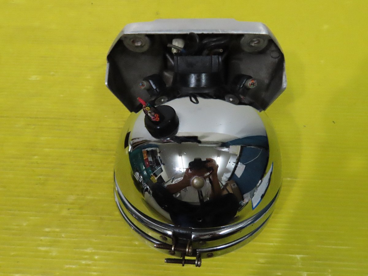 A241016J ショベル.5-3/4.バイザーヘッドライト 75-85年FX.FXE.FXS.FXB.ハーレー.HARLEY