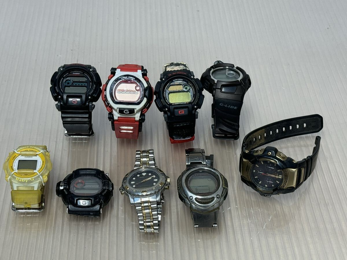 CASIO G-SHOCK 腕時計 カシオ Gショック まとめ売り　9個　ジャンク　