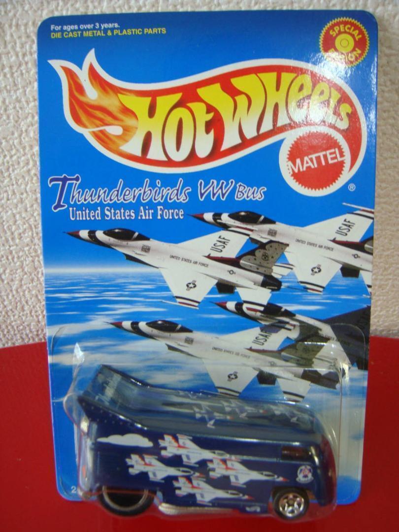 HOTWHEELS　フォルクスワーゲン・バス　サンダーバーズ【超希少レアミニカー】