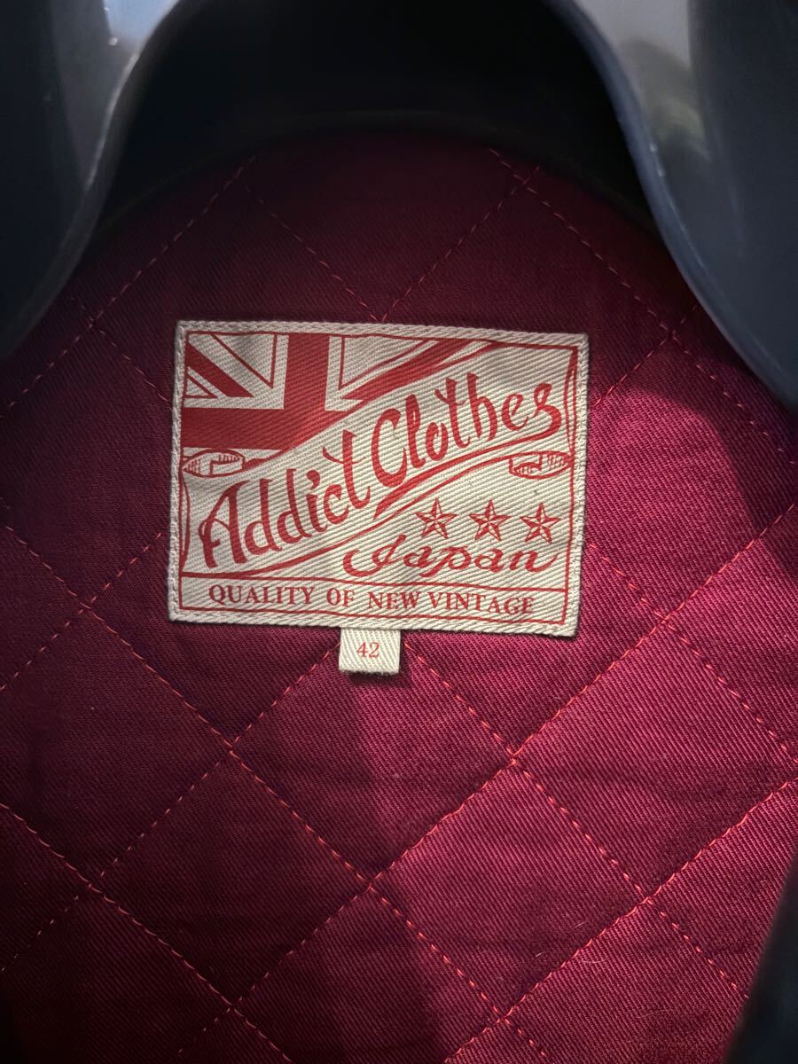 国内正規品・極美品】サイズ42 ADDICT CLOTHES アディクト 国内正規品・極美品】サイズ42 ADDICT CLOTHES アディクト