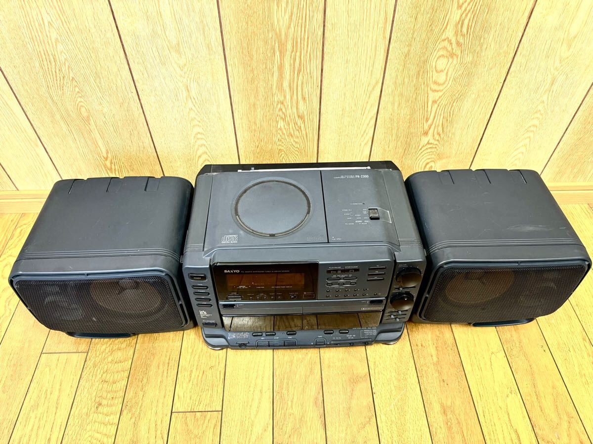 SANYO Sanyo PH-Z300 CD radio-cassette double cassette 