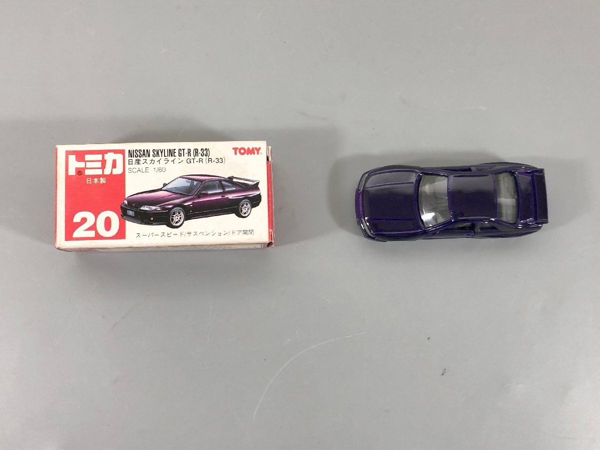 ◇中古品◇TOMY トミカ 日産スカイライン GT-R R-33 1/60（21624091814687AK）