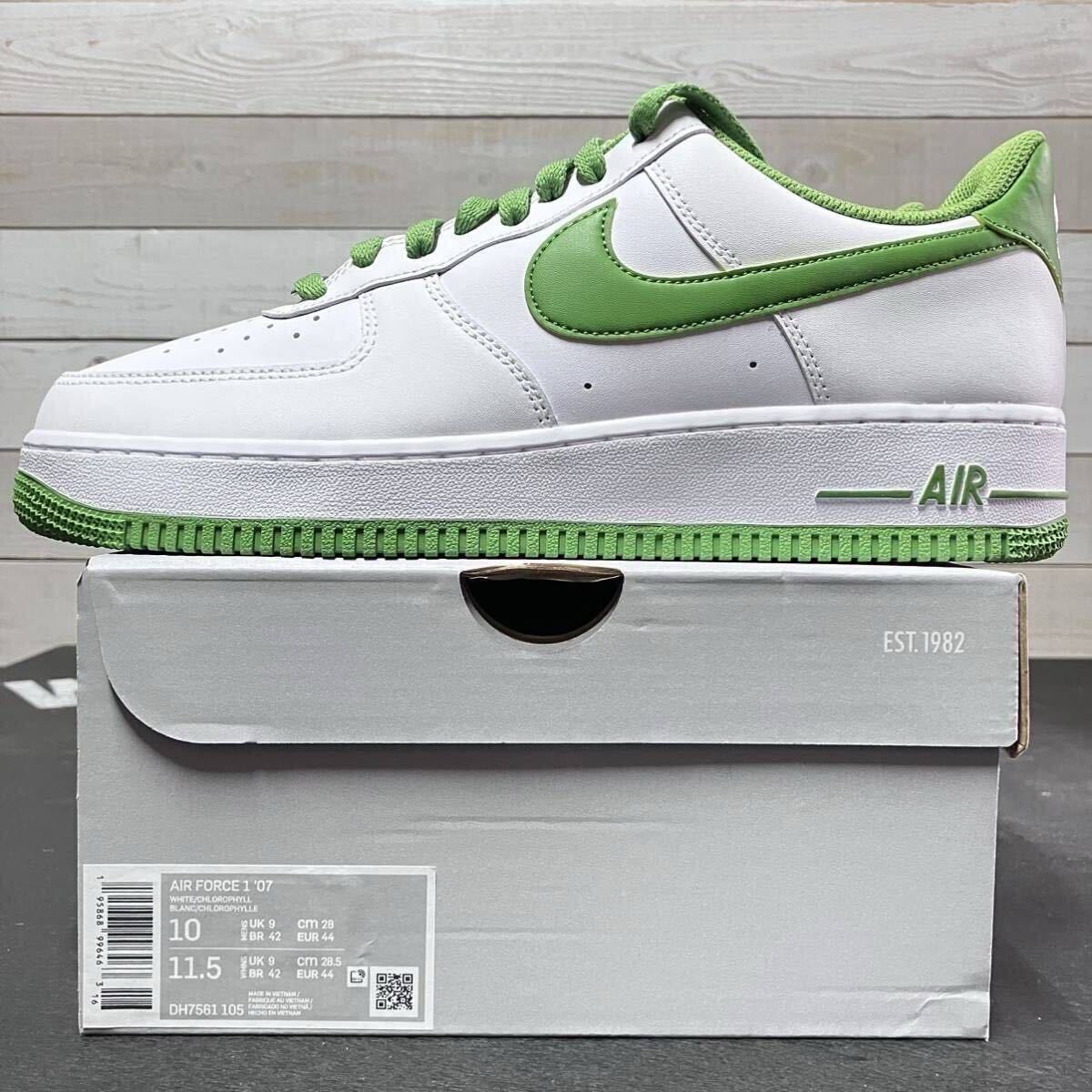 28cm NIKE AIR FORCE 1 LOW '07 WHITE GREEN DH7561-105 ナイキ 28cm NIKE AIR FORCE 1 LOW '07 WHITE GREEN DH7561-105 ナイキ