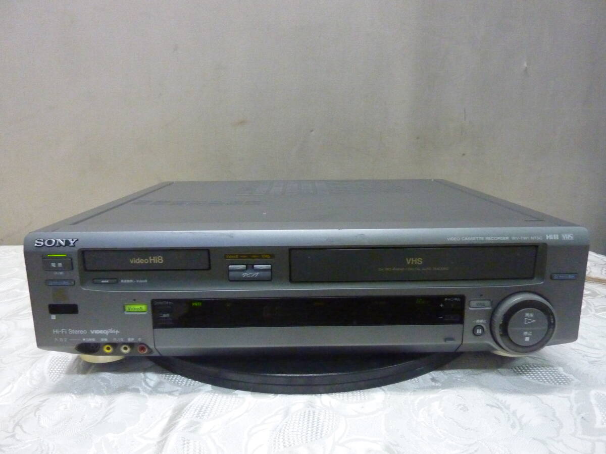 ジャンク 現状渡し SONY WV-BW2 Hi8/ VHS Wデッキ ソニー |映像機器 ジャンク 現状渡し SONY WV-BW2 Hi8/ VHS Wデッキ ソニー |映像機器