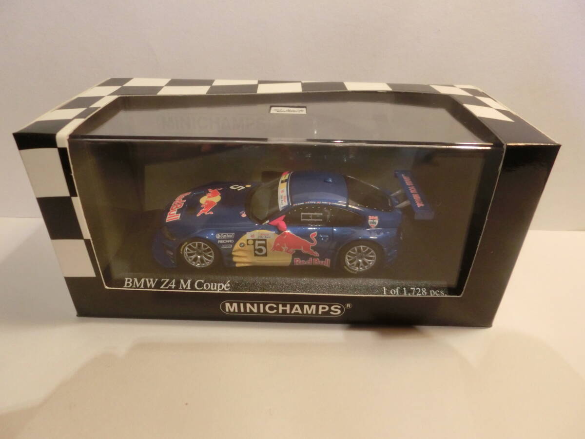 PMA製 1/43 　BMW　Z4　クーペ　シルバーストーン24時間　2006　レッドブル　＊美品　＊送料450円～ 　RED BULL