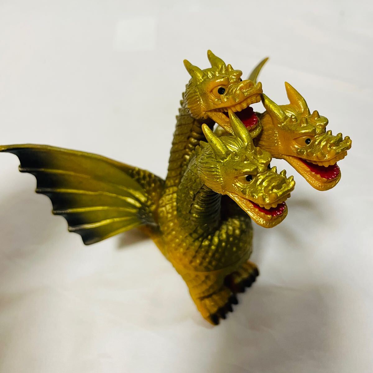当時 ポピー キングギドラ キングザウルス 怪獣ソフビ 当時 ポピー キングギドラ キングザウルス 怪獣ソフビ