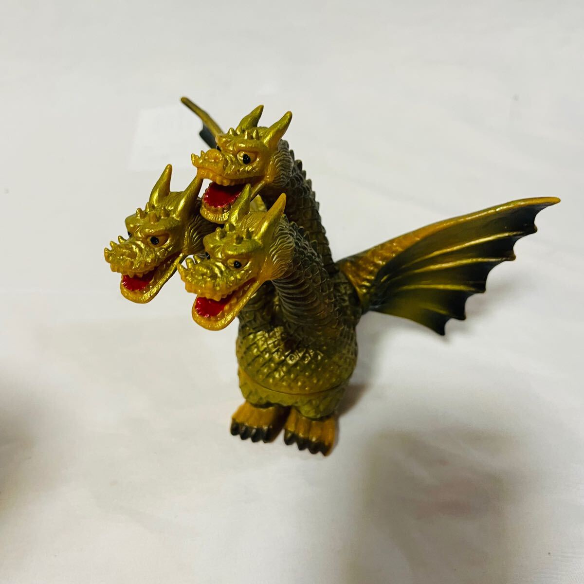 当時 ポピー キングギドラ キングザウルス 怪獣ソフビ 当時 ポピー キングギドラ キングザウルス 怪獣ソフビ