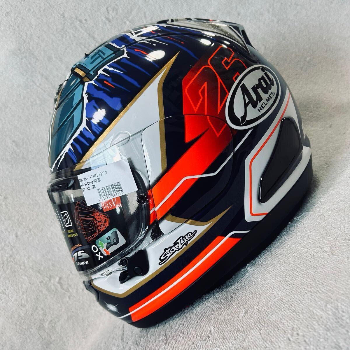 Yahoo!オークション - Arai RX-7X PEDROSA SHOGUN 57.58cm M Yahoo!オークション - Arai RX-7X PEDROSA SHOGUN 57.58cm M