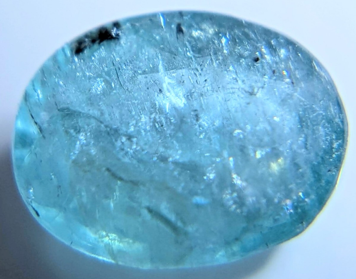 美しいネオンブルー 天然パライバトルマリン 0.429ct 美しいネオンブルー 天然パライバトルマリン 0.429ct