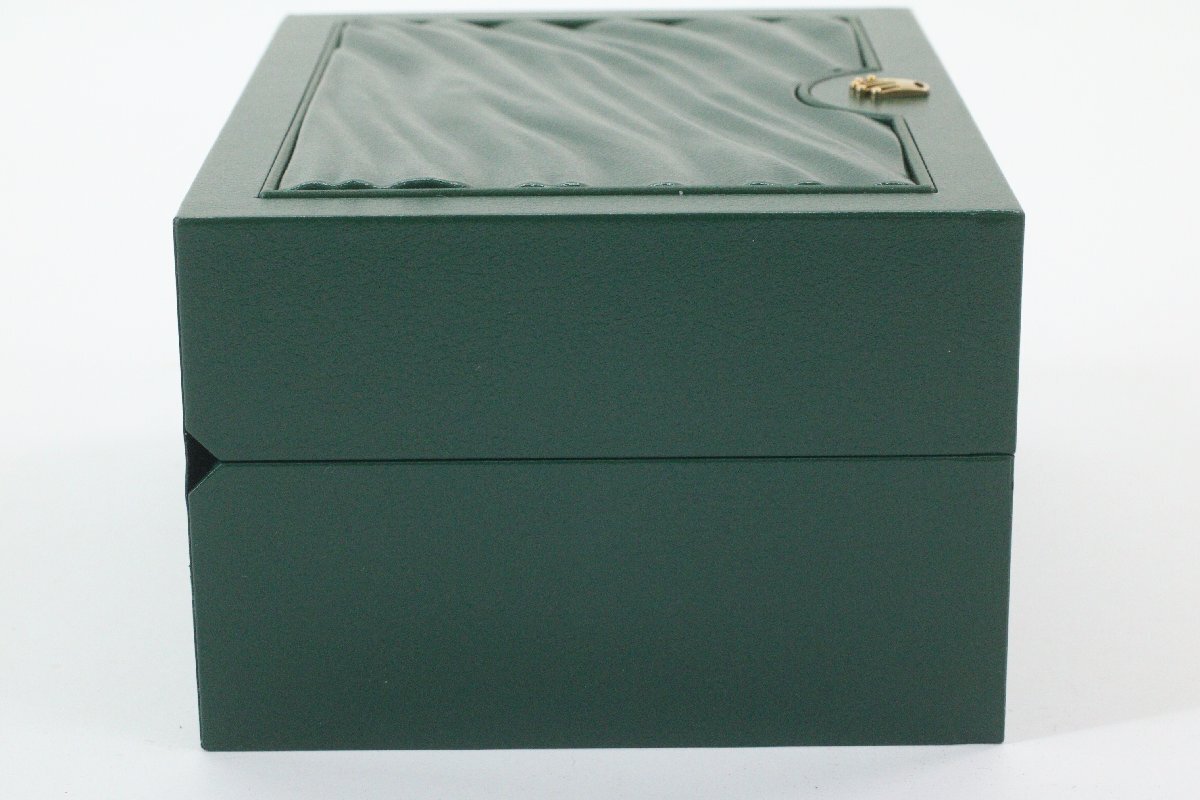 ロレックス 純正ケース 箱のみ ROLEX 高級時計ケース 緑色 ※箱