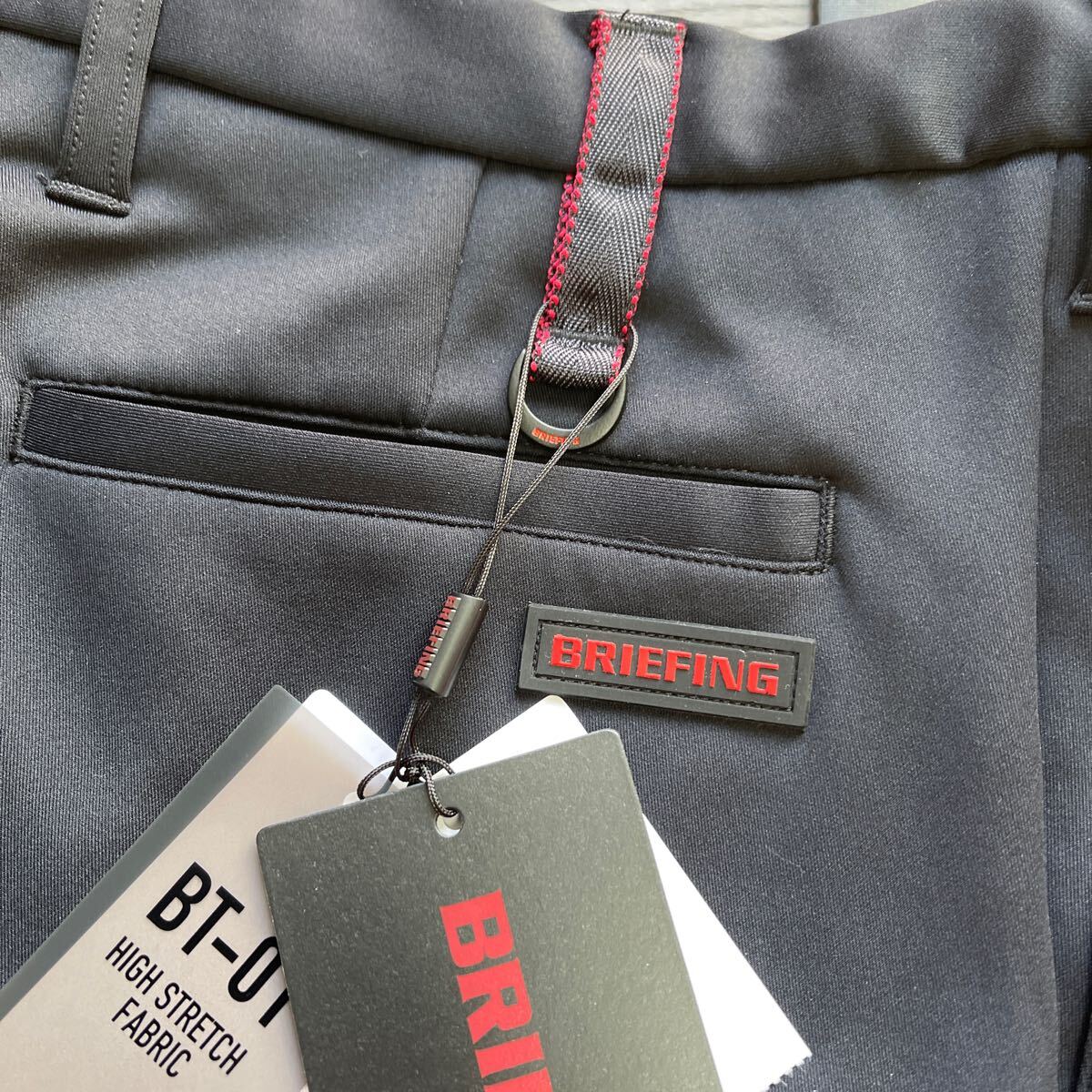 送料無料BRIEFING GOLFブリーフィングMENS BIG立体ロゴパンツ 送料無料BRIEFING GOLFブリーフィングMENS BIG立体ロゴパンツ