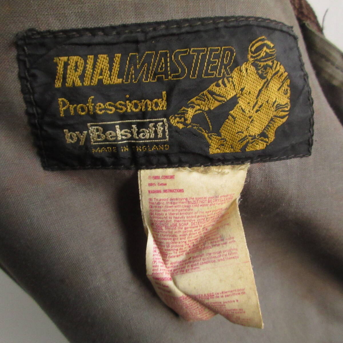 1970s Belstaff ベルスタッフ トライアルマスター M-L 無地 1970s Belstaff ベルスタッフ トライアルマスター M-L 無地