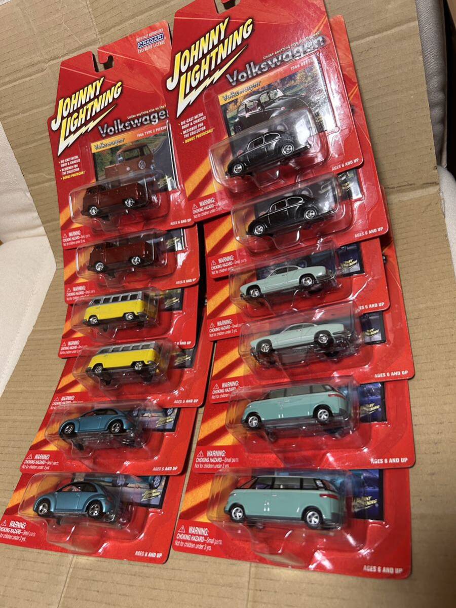 ジョニーライトニング　vwセット　ワーゲン　ミニカー