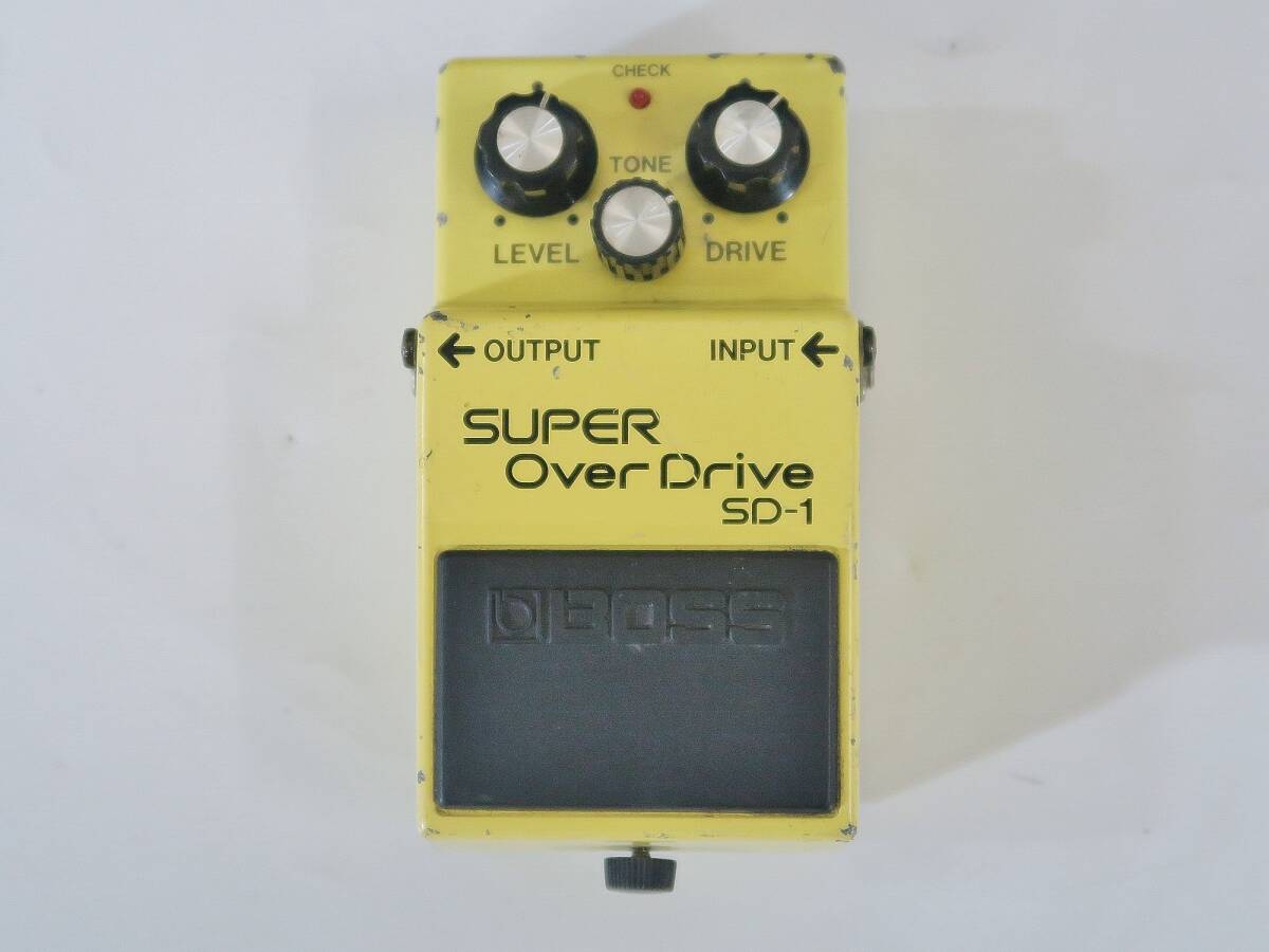 BOSS/ボス SD-1 スーパーオーバードライブ　エフェクター(1007　SUPER Over Drive