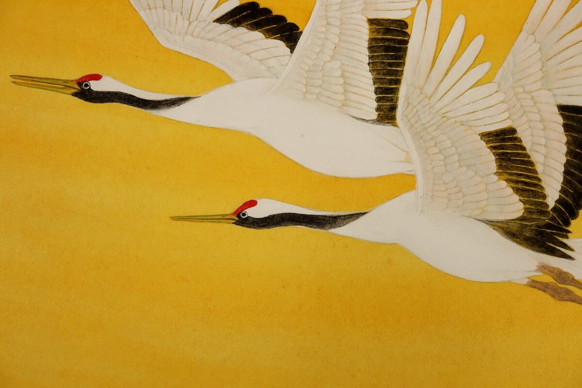 真作】//島崎其邨/硯海/花鳥図/アヒル/絹表装/布袋屋掛軸HB-288 真作】//島崎其邨/硯海/花鳥図/アヒル/絹表装/布袋屋掛軸HB-288