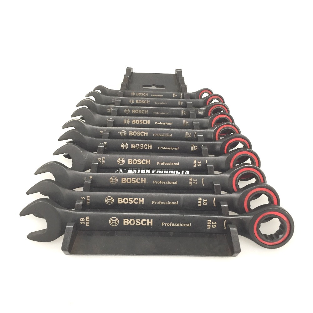 △△ BOSCH ボッシュ プロフェッショナル コンビネーションスパナ 10本セット やや傷や汚れあり