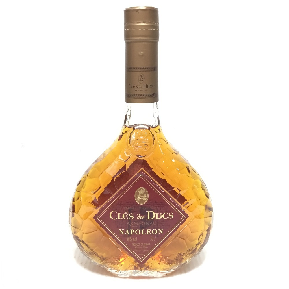 ΘΘ ブランデー アルマニャック 500ml Cles De Ducs Napoleon クレ・デ・デューク ナポレオン40% 未使用