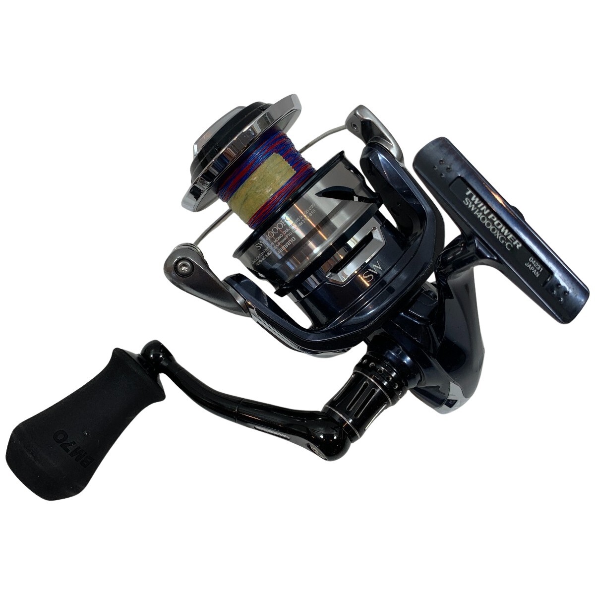 7140円 SHIMANO シマノ 09 ツインパワーSW 8000HG 左巻き【中古 7140円 SHIMANO シマノ 09 ツインパワーSW 8000HG 左巻き【中古