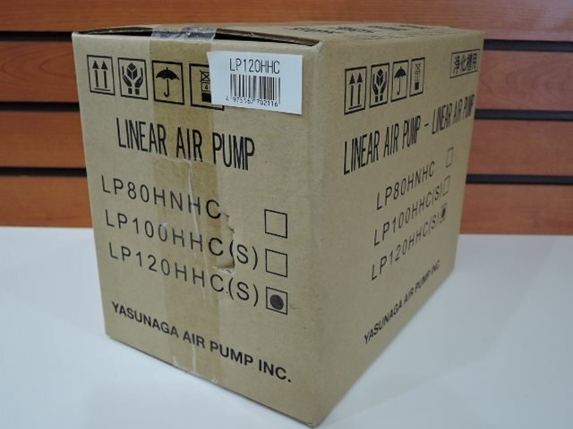 YASUNAGA 安永エアポンプ 屋外 浄化槽用エアーポンプ LP120HHC 経年保管品/未開封品