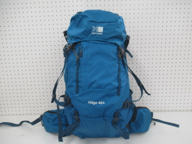 【美品】karrimor リッジ 40+ スモール 登山 バックパック 036084001