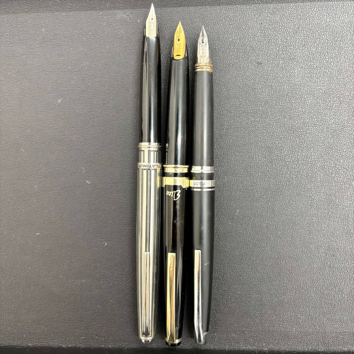 PILOT プラチナ 万年筆 3点 まとめ 現状 PILOT プラチナ万年筆 3点まとめ現状