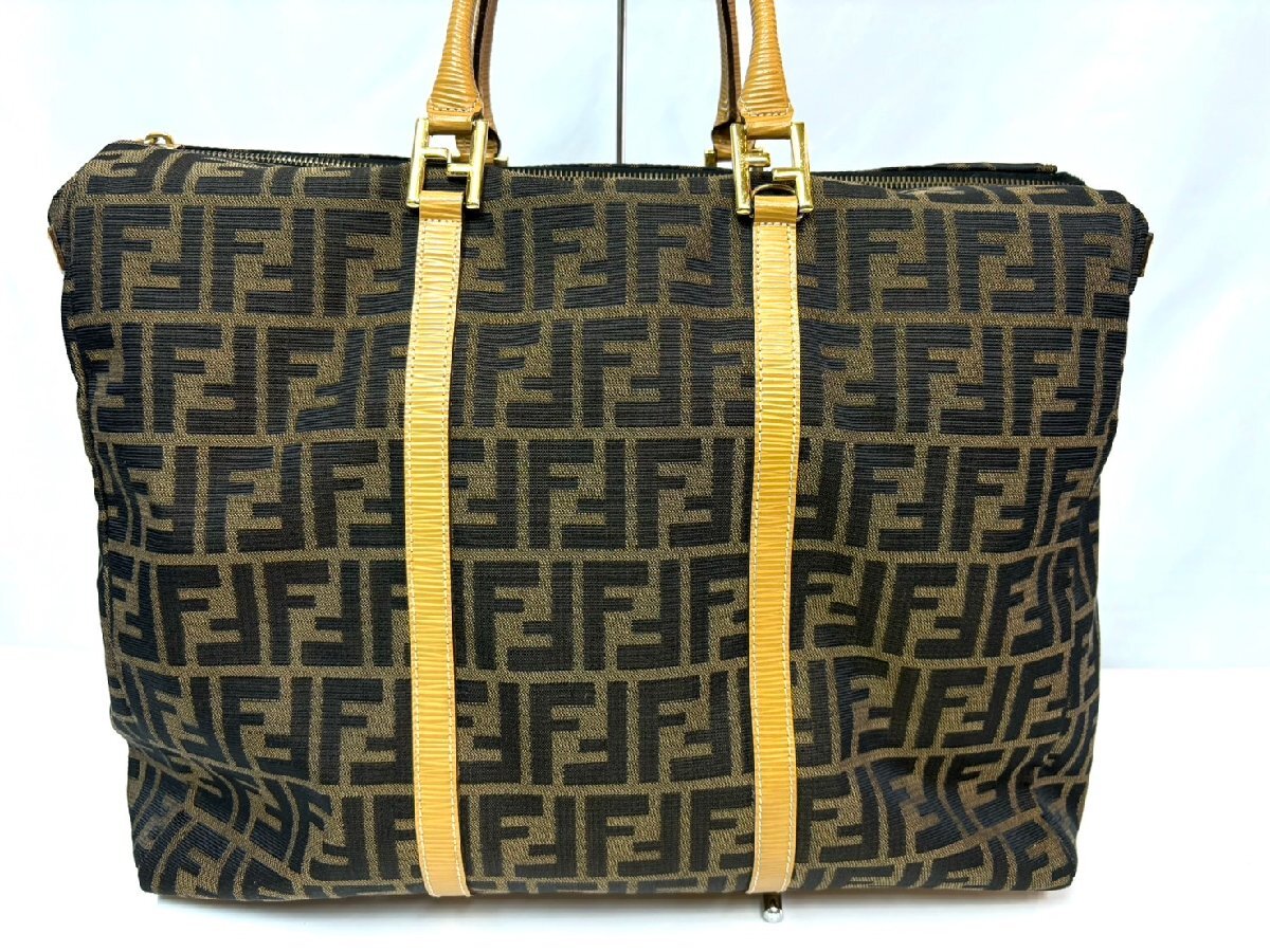 FENDI ヴィンテージ ボストンバッグ ズッカ キャンバス×レザー ブラウン 楽天市場】フェンディ FENDI ヴィンテージ ボストンバッグ