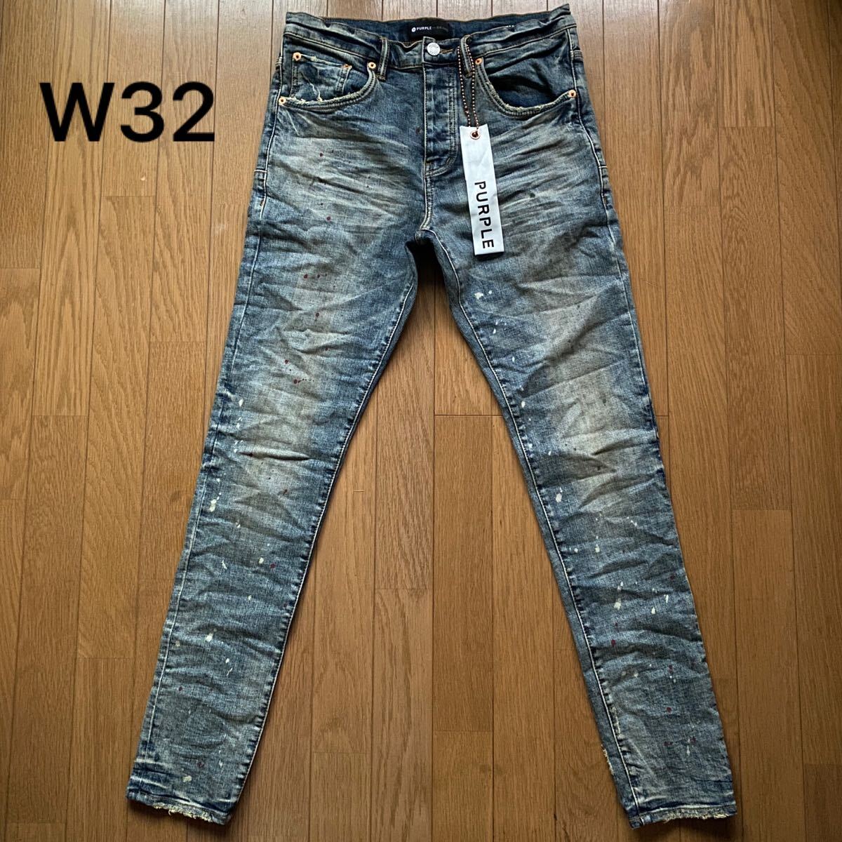 新品 正規 Purple Brand P002 Dropped Fit Mid Rise Slim Leg 新品 正規 Purple Brand P002 Dropped Fit Mid Rise Slim Leg