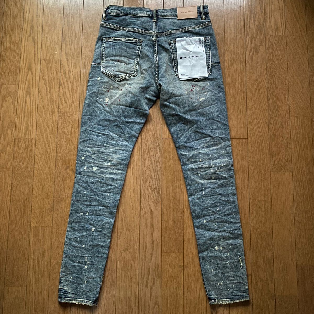新品 正規 Purple Brand P002 Dropped Fit Mid Rise Slim Leg 新品 正規 Purple Brand P002 Dropped Fit Mid Rise Slim Leg