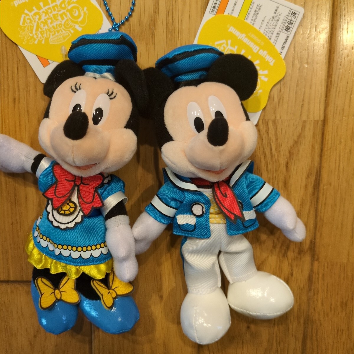 ぬいぐるみバッジ　ミッキー　ミニー　パルパルーザ ディズニー　ぬいば