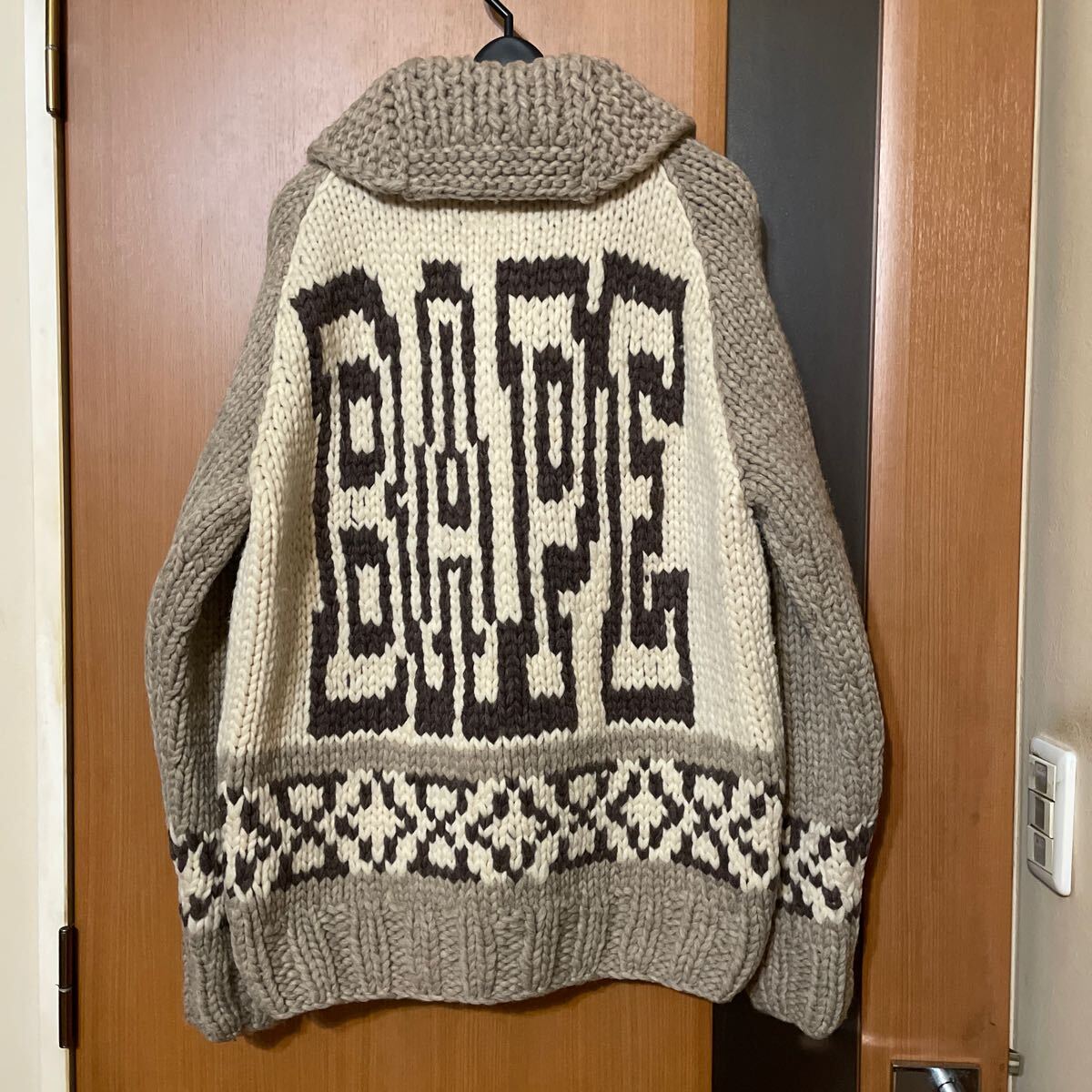激レア アーカイブ『A BATHING APE』90s初期カウチンZIPセーター 激レア アーカイブ『A BATHING APE』90s初期カウチンZIPセーター