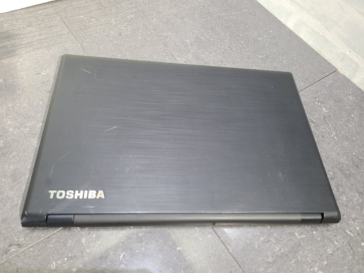 【現(xiàn)狀品】管1G99 TOSHIBA dynabook B55/B PB55BEADCRAAD11 CPU core i5-6200U Bios起動OK HDD無し、メモリー4GB、バッテリー有り
