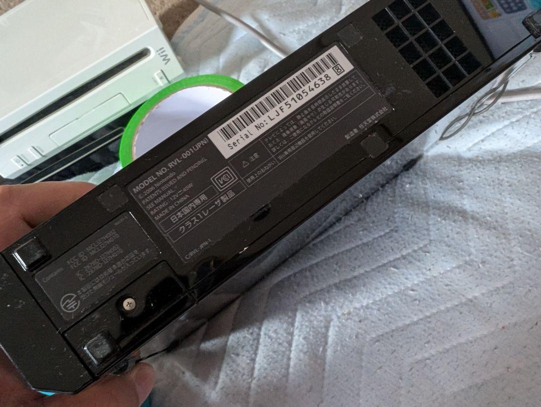 良品1 クロ ニンテンドーWii 本体のみ RVL−001|Yahoo!フリマ 良品1 クロ ニンテンドーWii 本体のみ RVL−001|Yahoo!フリマ