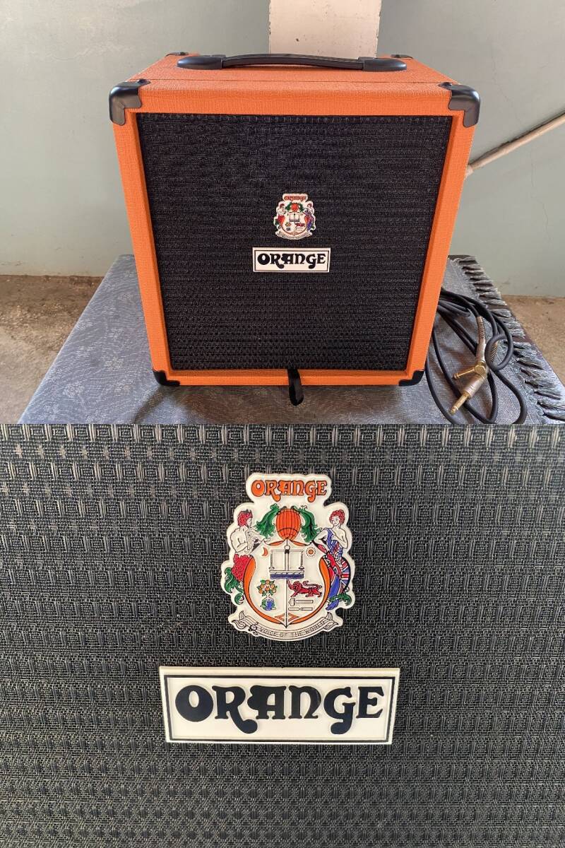 ORANGE オレンジ ベースアンプ CRUSH 25BX▽音出しOK!|コンボ ORANGE オレンジ ベースアンプ CRUSH 25BX▽音出しOK!|コンボ
