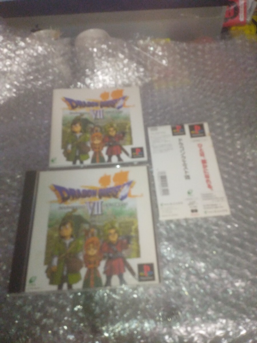 【楽ギフ_のし宛書】 動作確認済み 帯付き【PS1】ドラゴンクエストⅦ / PlayStation1 ロールプレイング