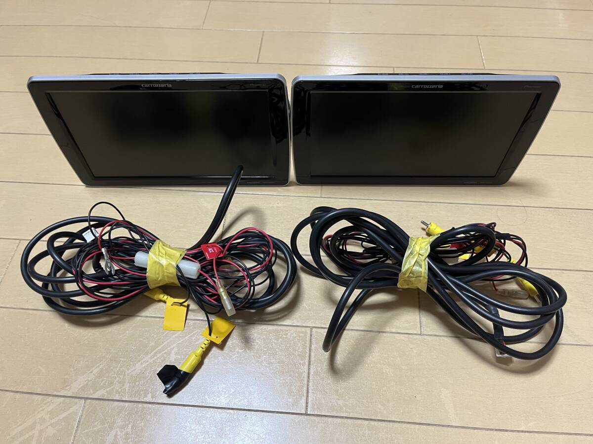 pioneer パイオニア カロッツェリア TVM-PW910T 2台セット リア pioneer パイオニア カロッツェリア TVM-PW910T 2台セット リア
