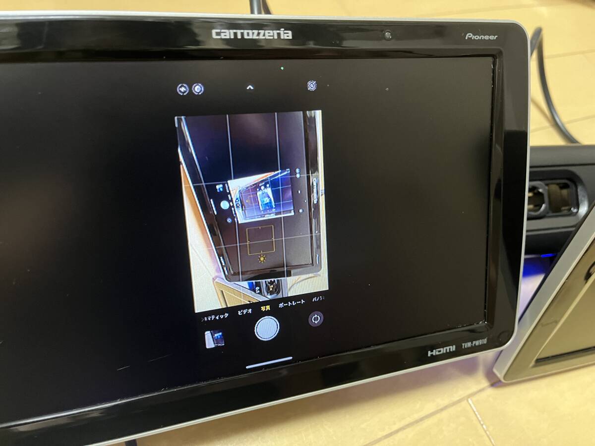 pioneer パイオニア カロッツェリア TVM-PW910T 2台セット リア pioneer パイオニア カロッツェリア TVM-PW910T 2台セット リア