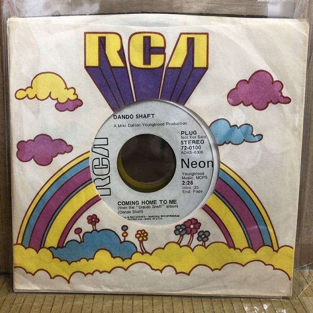 ブリティッシュフォーク、トラッド DANDO SHAFT / COMING HOME TO ME / KALYOPE DRIVER (720100)