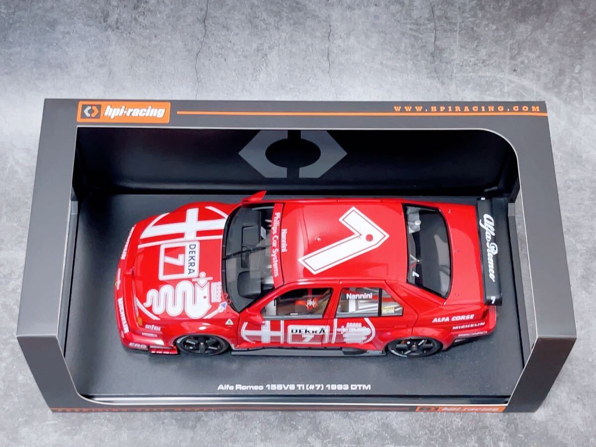 Minichamps 1:18 A. Nannini Alfa Romeo 155 V6 TI #7 Alfa