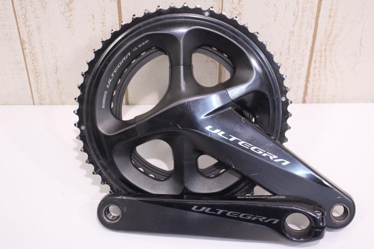 ★SHIMANO シマノ FC-R8000 ULTEGRA 175mm 52/36T 2x11s クランクセット BCD:110mm