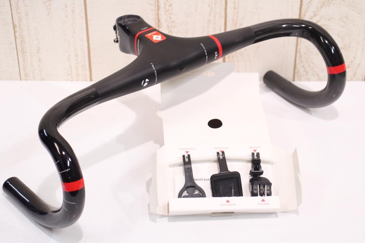 超格安価格 ☆BONTRAGER ボントレガー XXX VR-CF ステム一体型カーボン ドロップハンドル