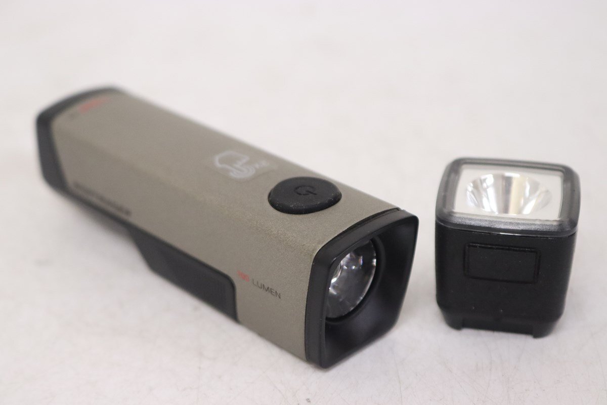 ●BONTRAGER ボントレガー ION COMP R／FLARE R CITY USB充電式 前後ライトセット 美品
