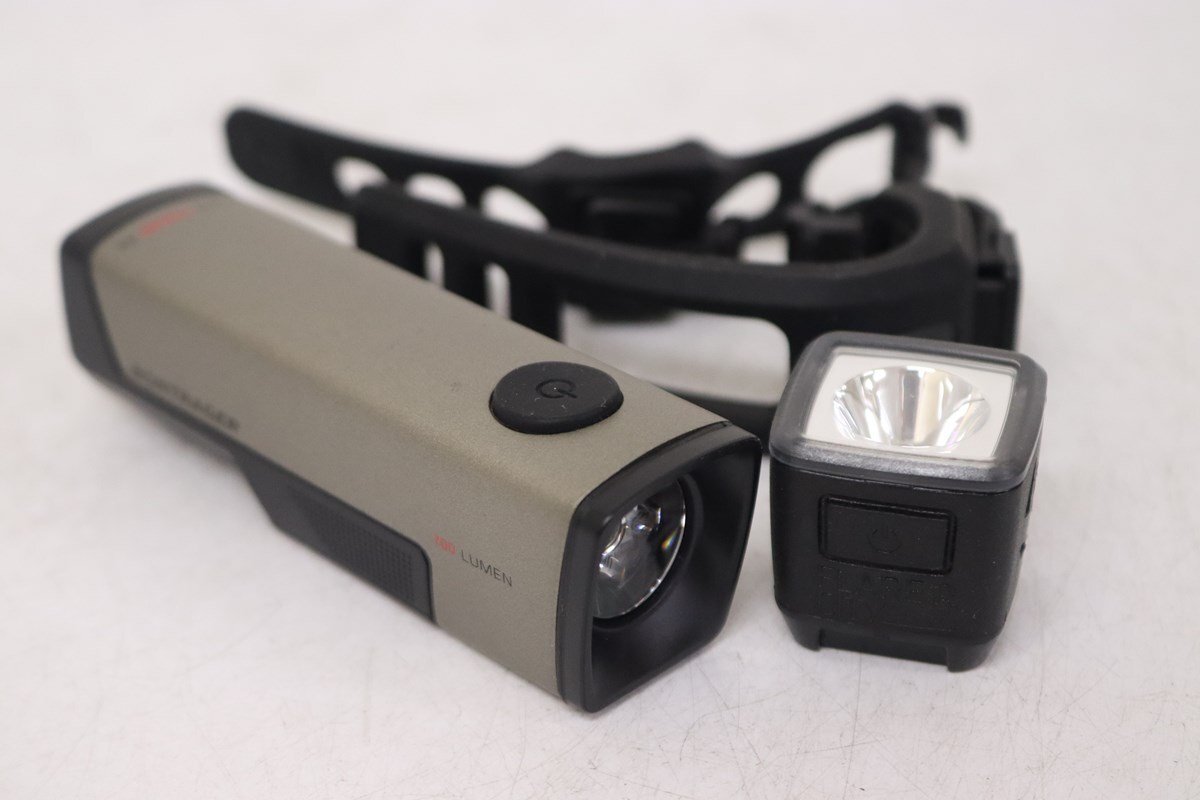 ●BONTRAGER ボントレガー ION COMP R／FLARE R CITY USB充電式 前後ライトセット 超美品