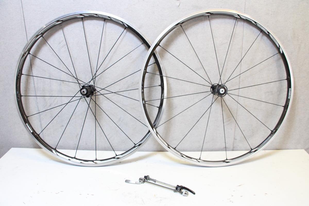 ○SHIMANO シマノ WH-RS81-C24-CL シマノフリー 11s対応 クリンチャー カーボンハイブリッドリム ホイールセット