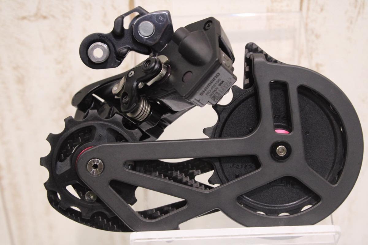 ★SHIMANO シマノ RD-R9150 DURA-ACE リアディレイラー RIDEAカーボンビッグプーリー換裝 極上品