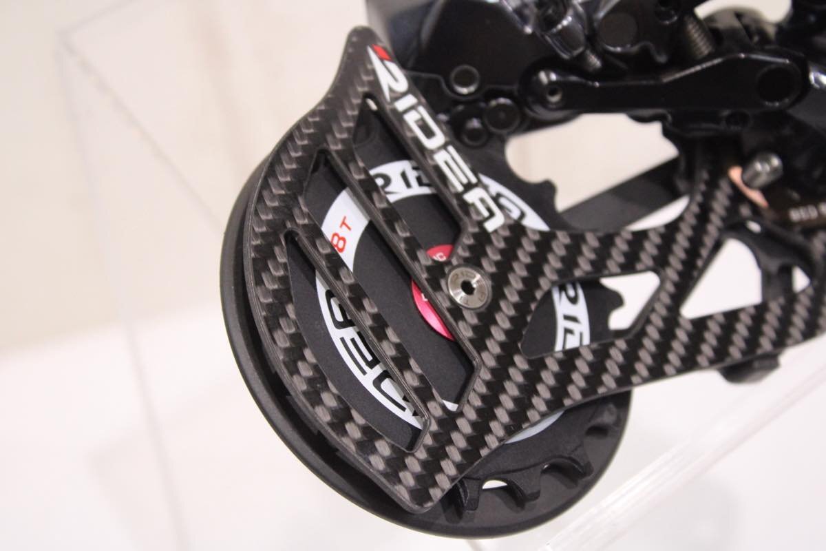★SHIMANO シマノ RD-R9150 DURA-ACE リアディレイラー RIDEAカーボンビッグプーリー換裝 極上品